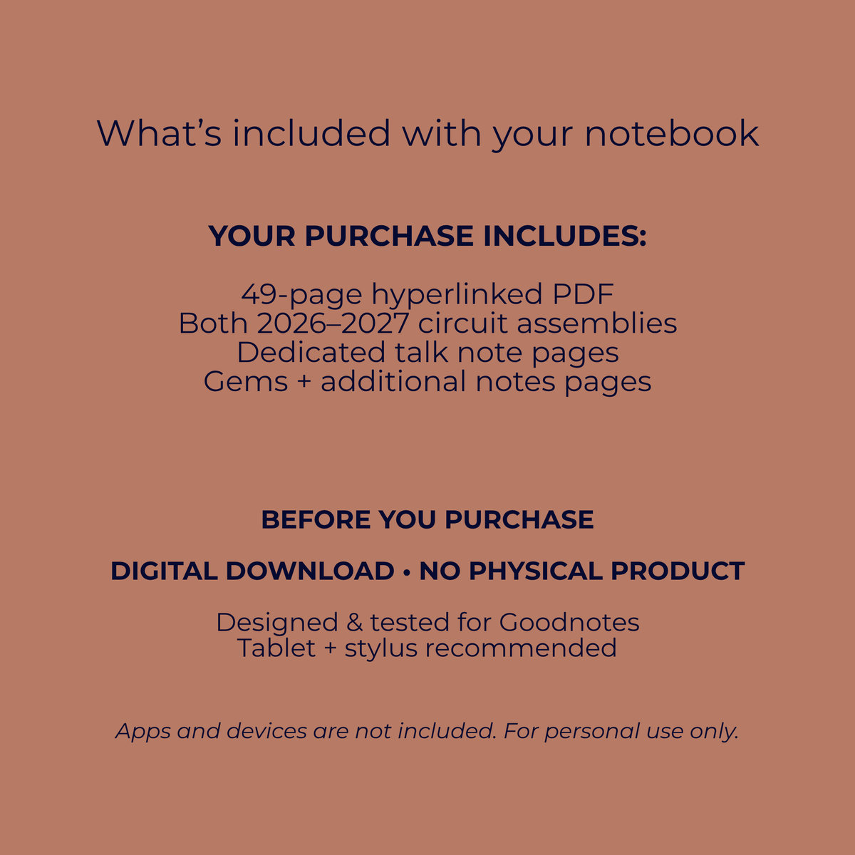 Circuit Assemblies Notebook | 2026–2027 Digital Notebook